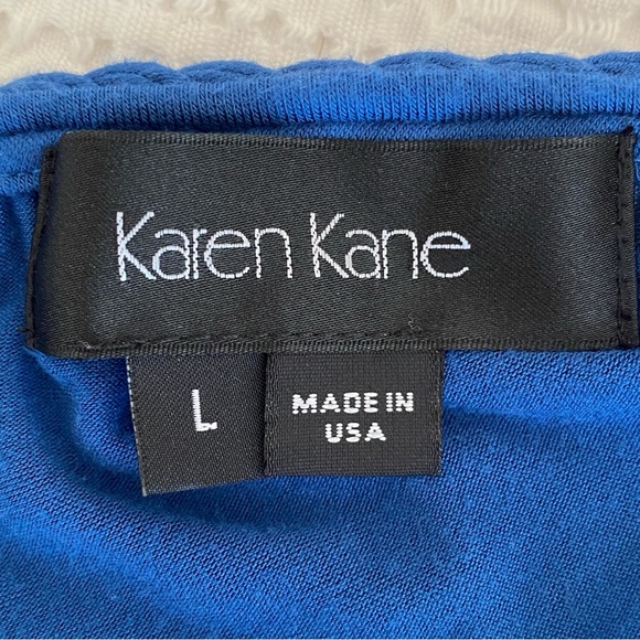 Super Soft Karen Kane Off-Shoulder Peasant-Style Top L - Picture 8 of 11